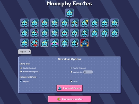 emotes/manaphy screenshot