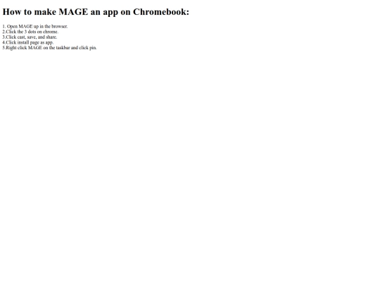 mageapp screenshot