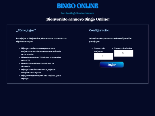 challenges/bingo screenshot
