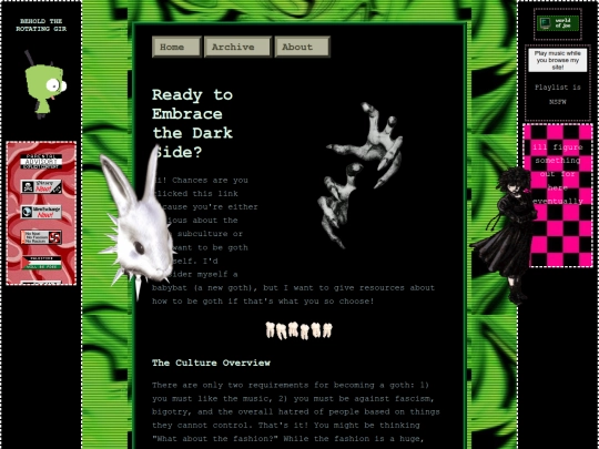 goth101 screenshot