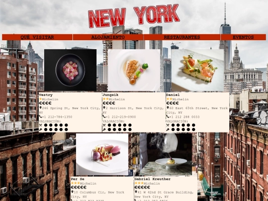 pracs/ejercicio09/gourmet screenshot