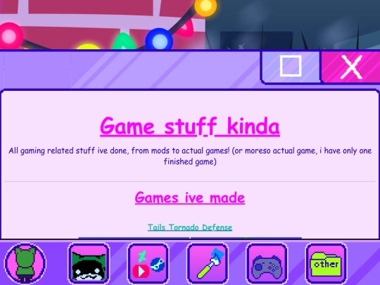 games screenshot