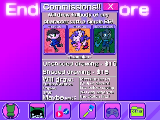 other/art/commissions screenshot