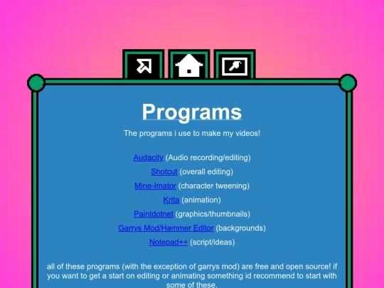 other/greenhoodiecat/programs screenshot