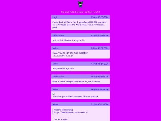 other/guestbook_archive/page1 screenshot