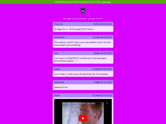 other/guestbook_archive/page3 screenshot