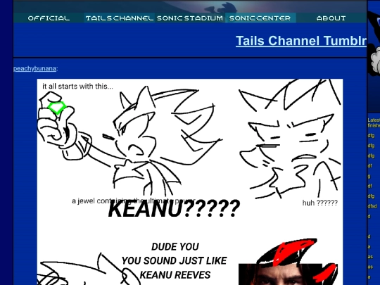 other/soniccenter/tailschannel screenshot