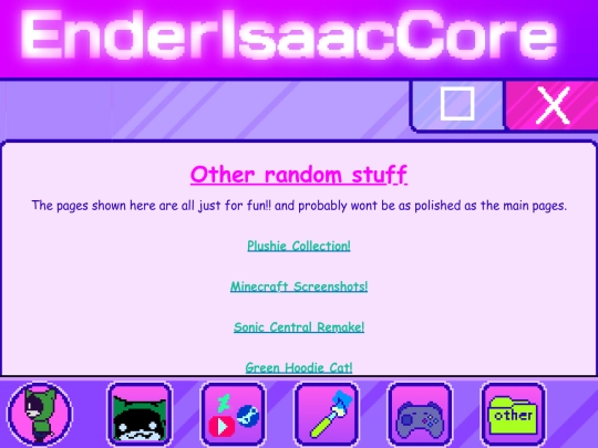otherstuff screenshot