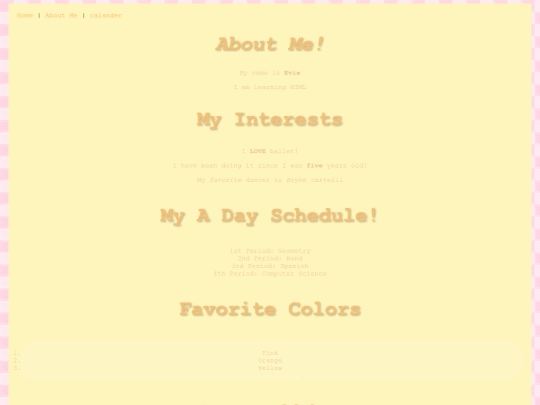 aboutme screenshot