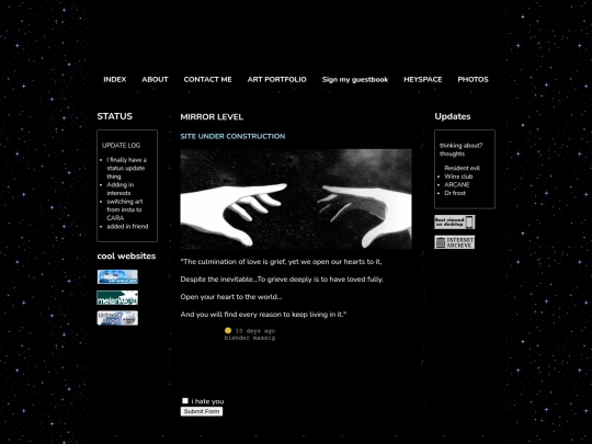 Mirrorlevel screenshot