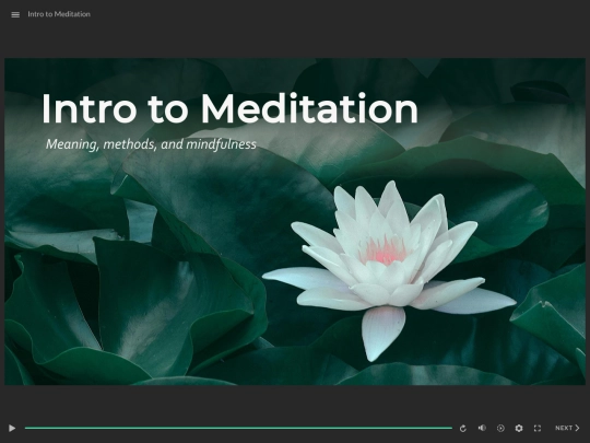 meditation/story screenshot