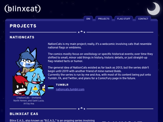 projects screenshot