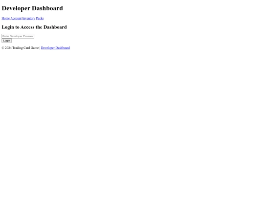 dev-dashboard screenshot