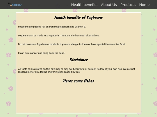 healthbenefits screenshot