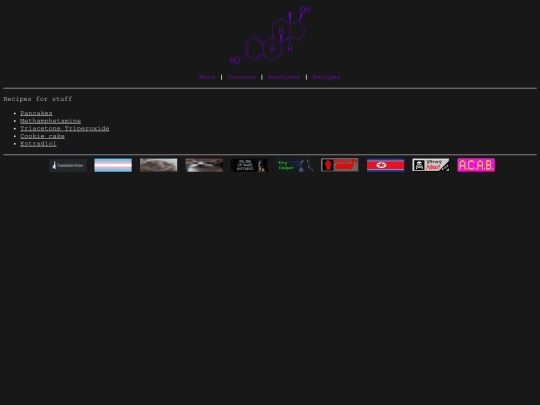 Recipes screenshot