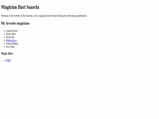 index screenshot