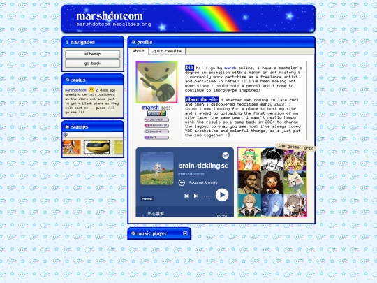 profile screenshot