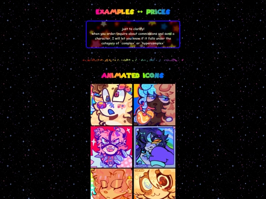 comms screenshot