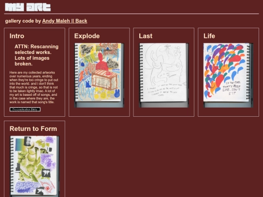 artgallery screenshot