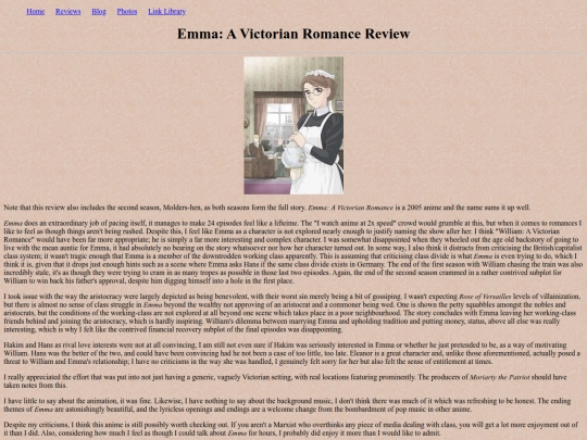 reviews/emma screenshot