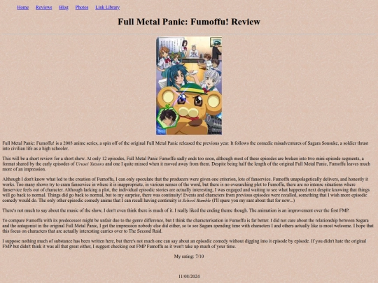 reviews/fumoffu screenshot