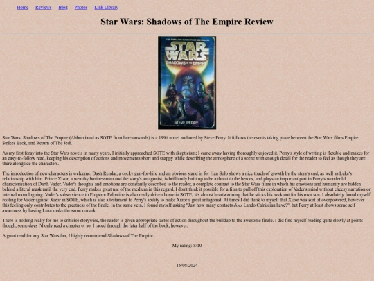 reviews/starwarssote screenshot