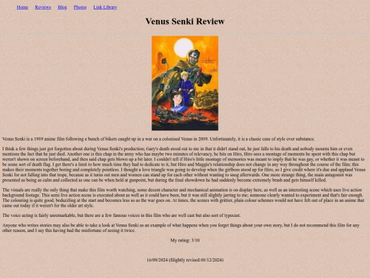 reviews/venussenki screenshot