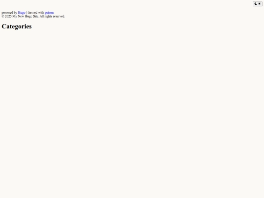 categories screenshot