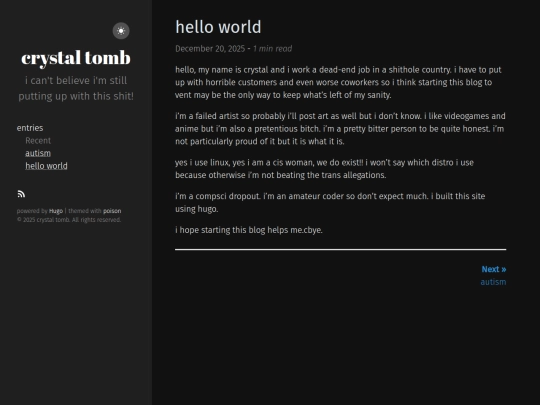 entries/hello-world screenshot