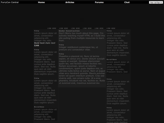 Articles screenshot