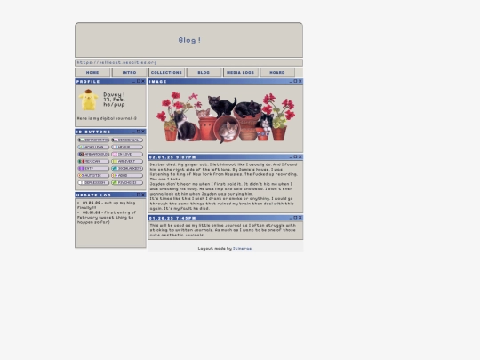 blog/homepage screenshot