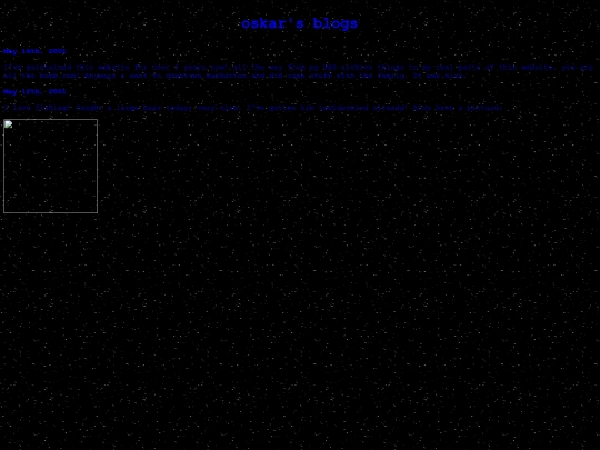 archives/oskarblog screenshot
