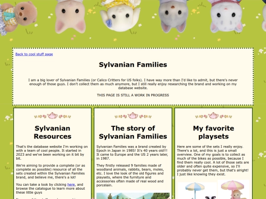 collections/sylvanian_families/sylvanian_families screenshot