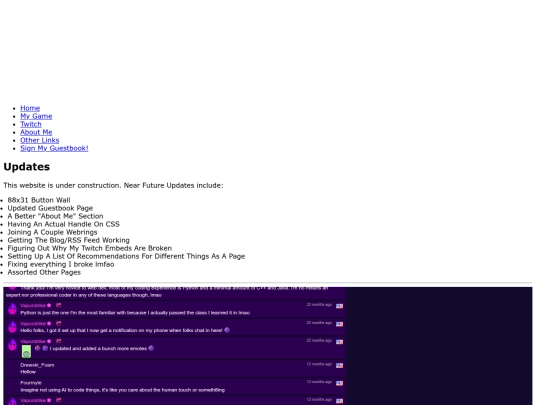 test screenshot