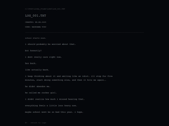 log_001 screenshot