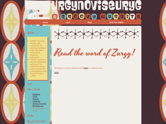 MCBlog screenshot
