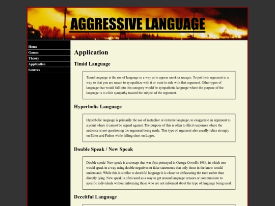 application screenshot