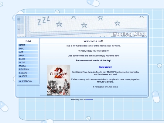 home screenshot