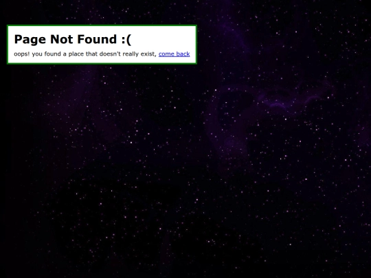 not_found screenshot