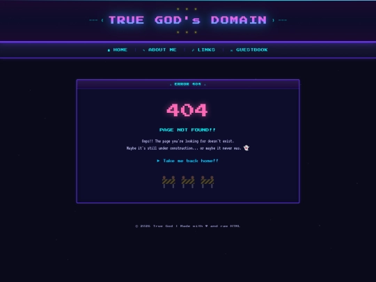 not_found screenshot