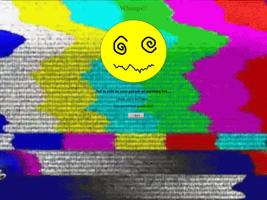 you_got_turned_arround_somewhere_bbg screenshot