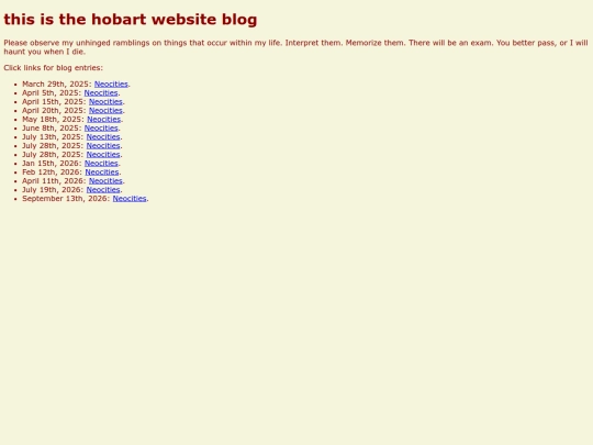 blog screenshot