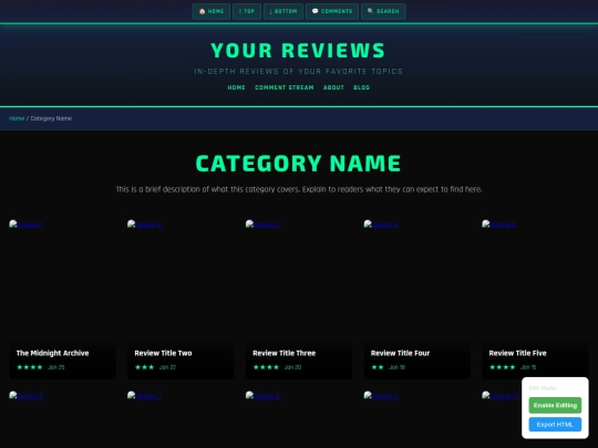 Category screenshot