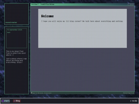 blog screenshot