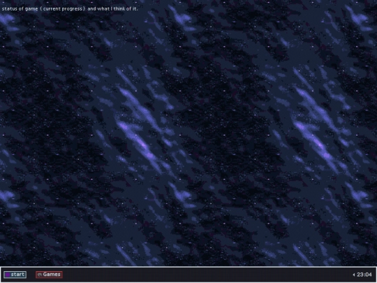 games screenshot