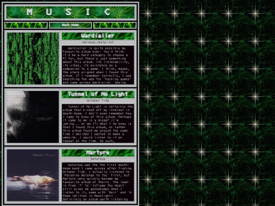 garbage/music screenshot