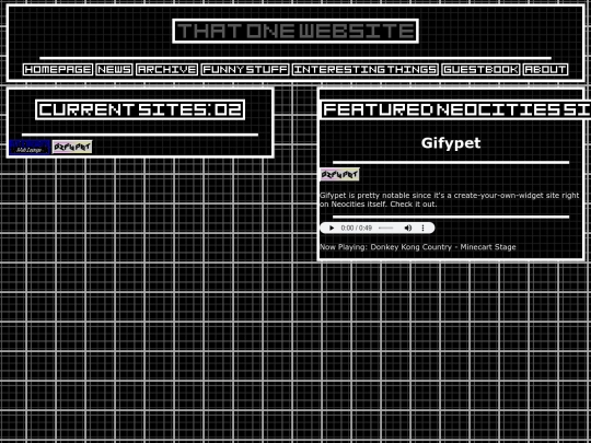 linksarchived screenshot