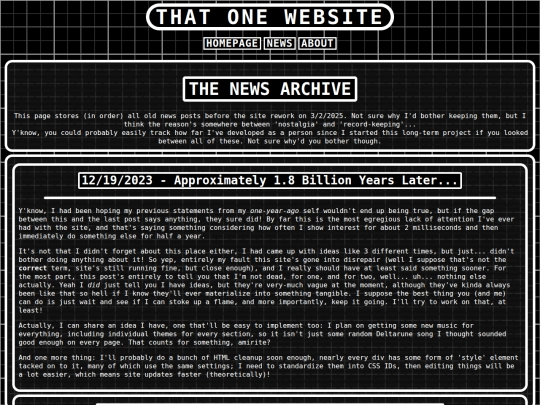 newsarchive screenshot