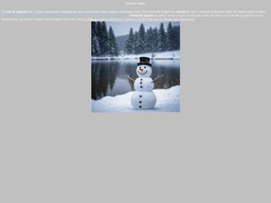 snow screenshot