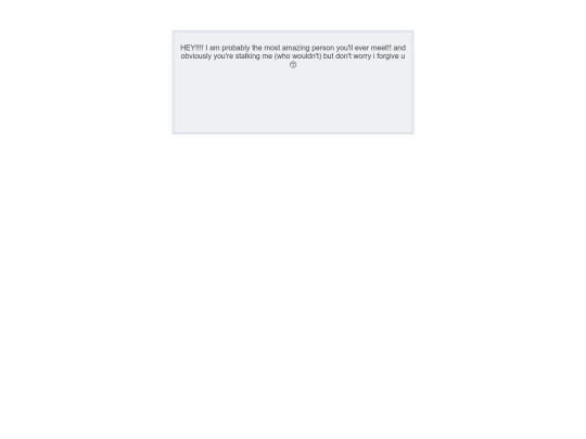 aboutme screenshot